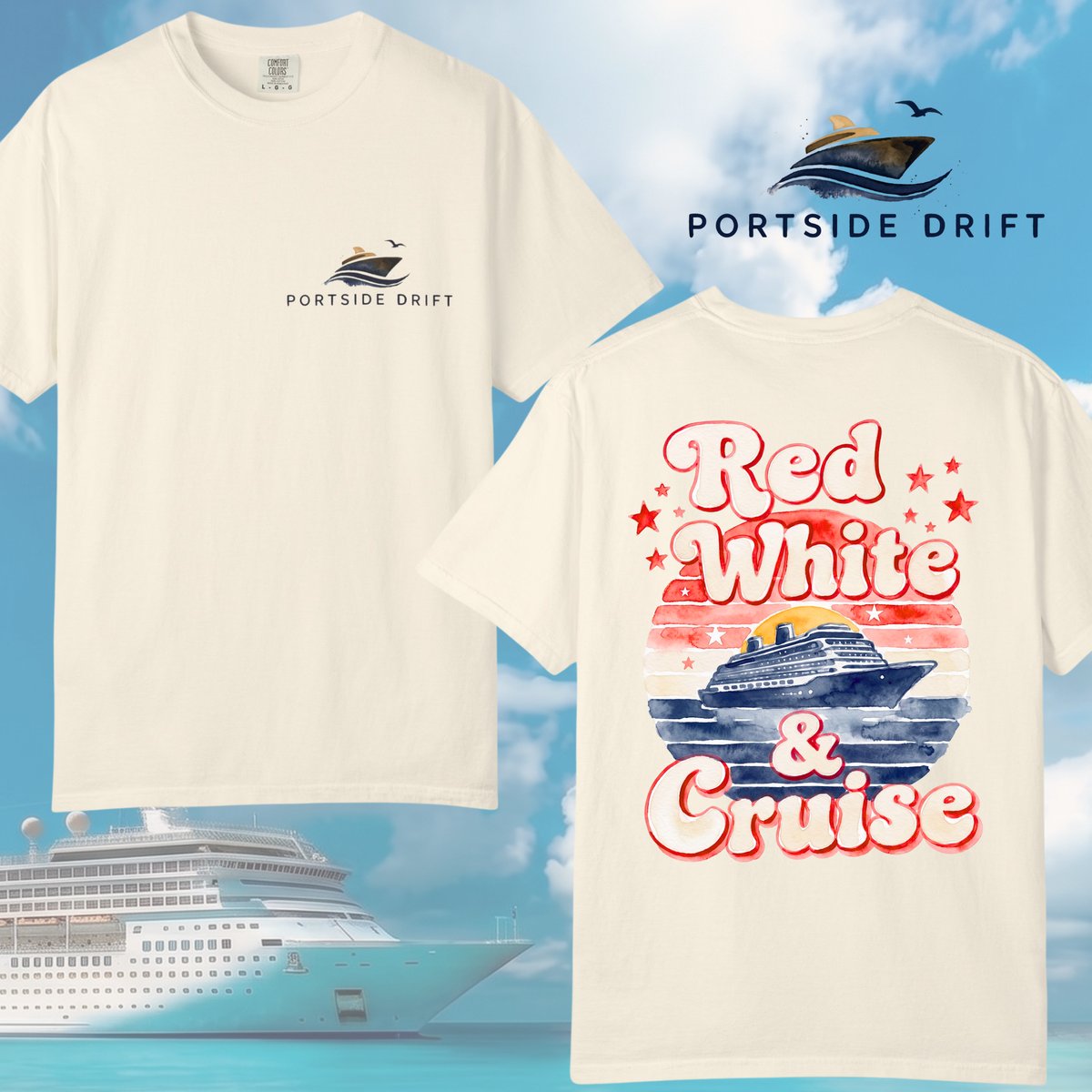 Red White and Cruise T-Shirt