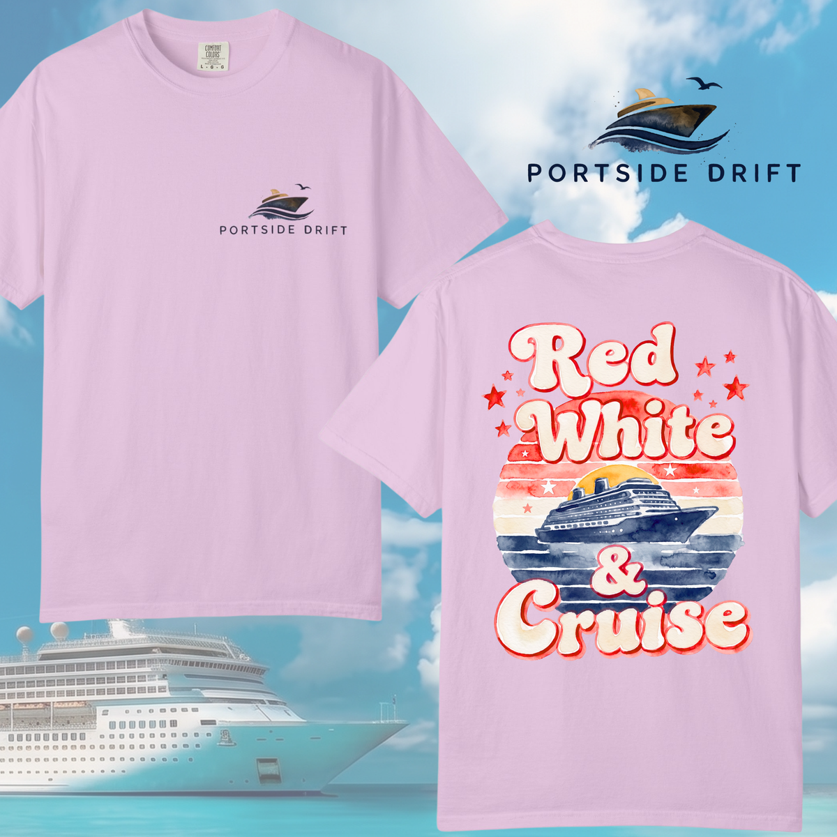 Red White and Cruise T-Shirt