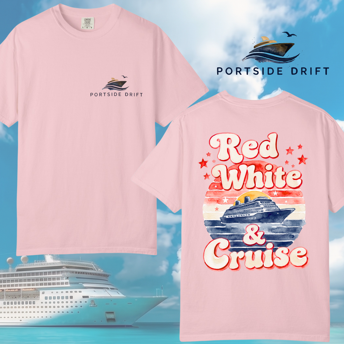 Red White and Cruise T-Shirt