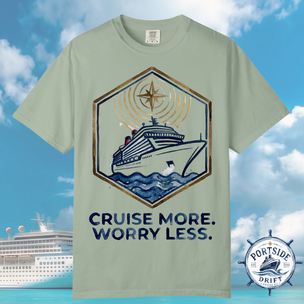 Cruise More Worry Less T-Shirt