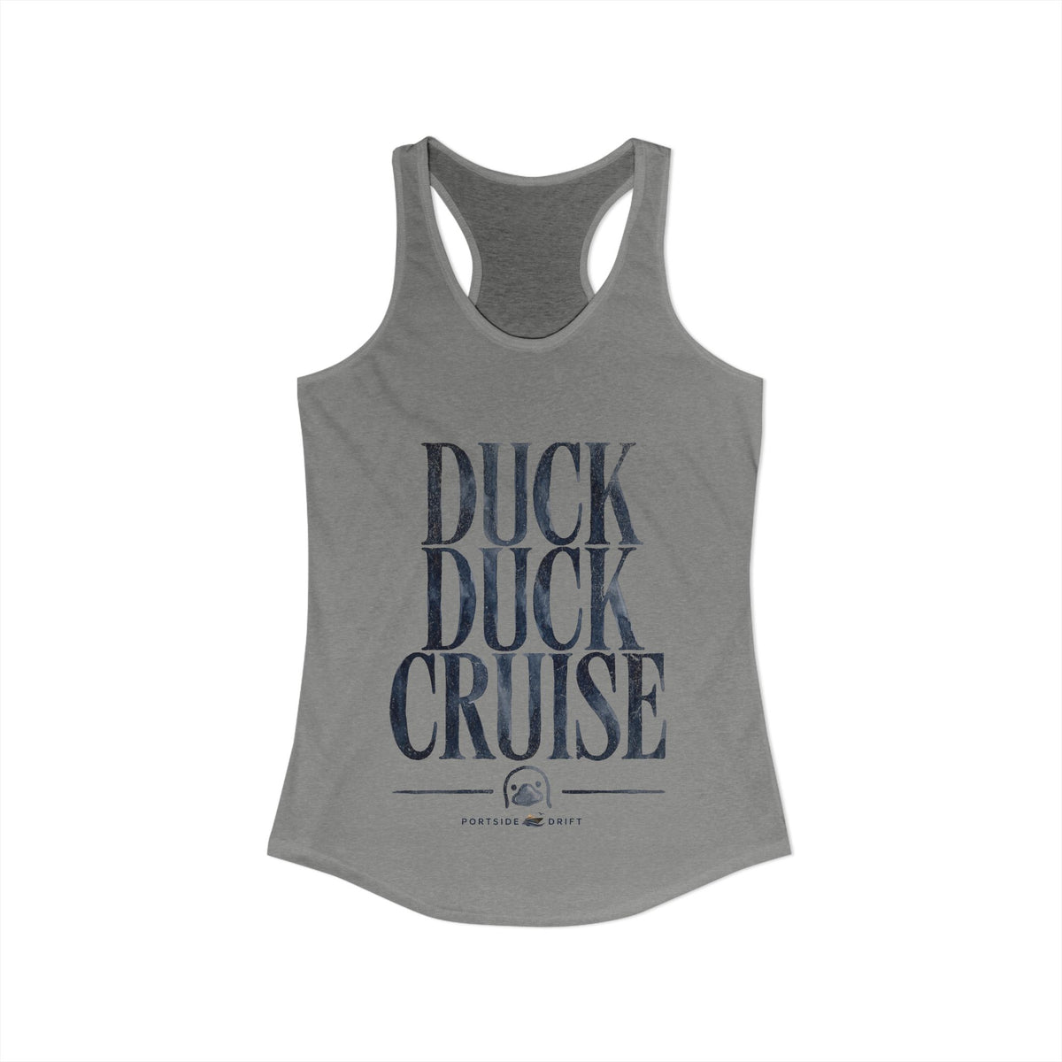 Racerback Tank - Duck Duck Cruise