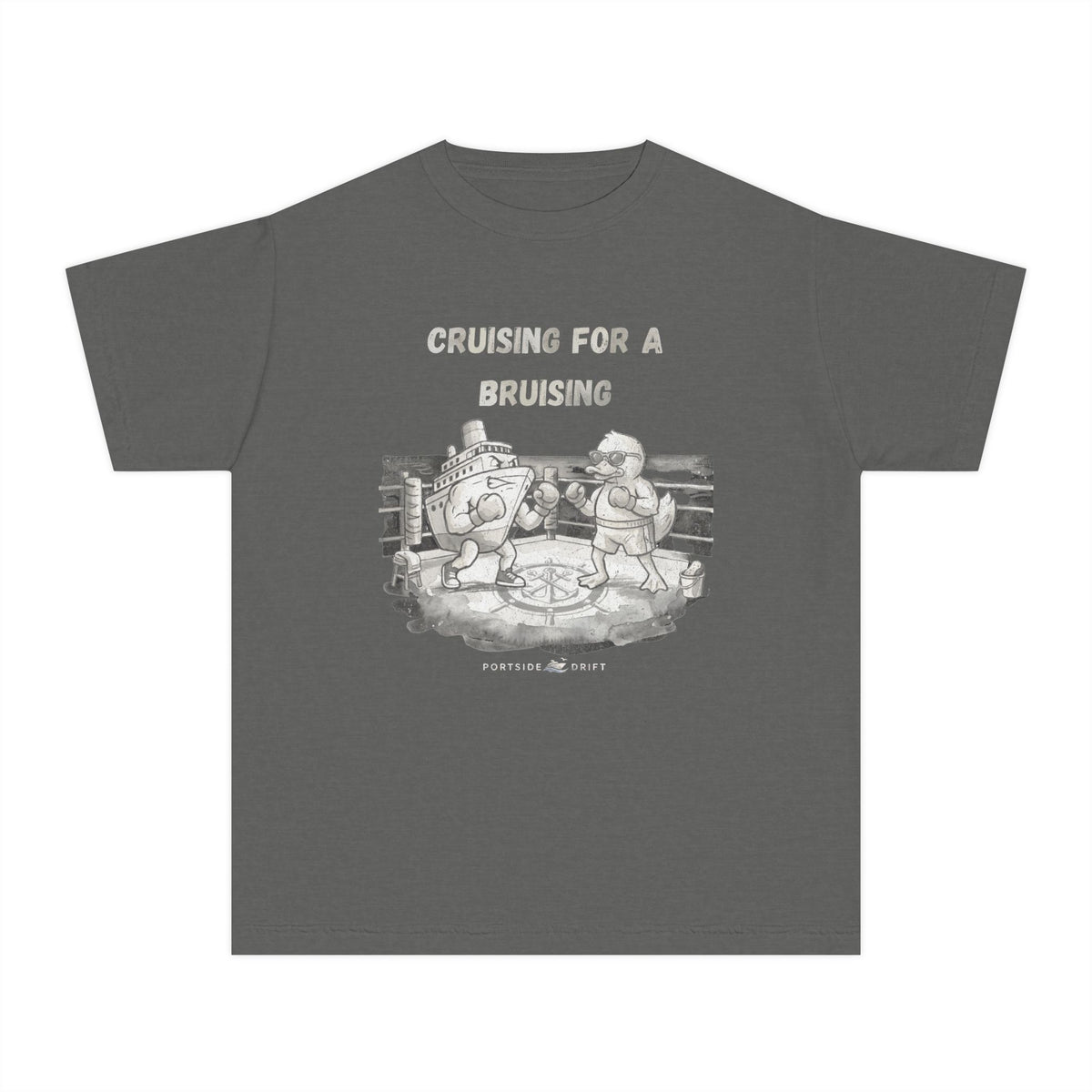 Youth Tee — Cruising for a Bruising