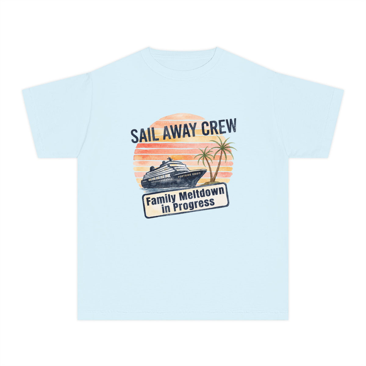 Youth Tee — Sail Away Crew