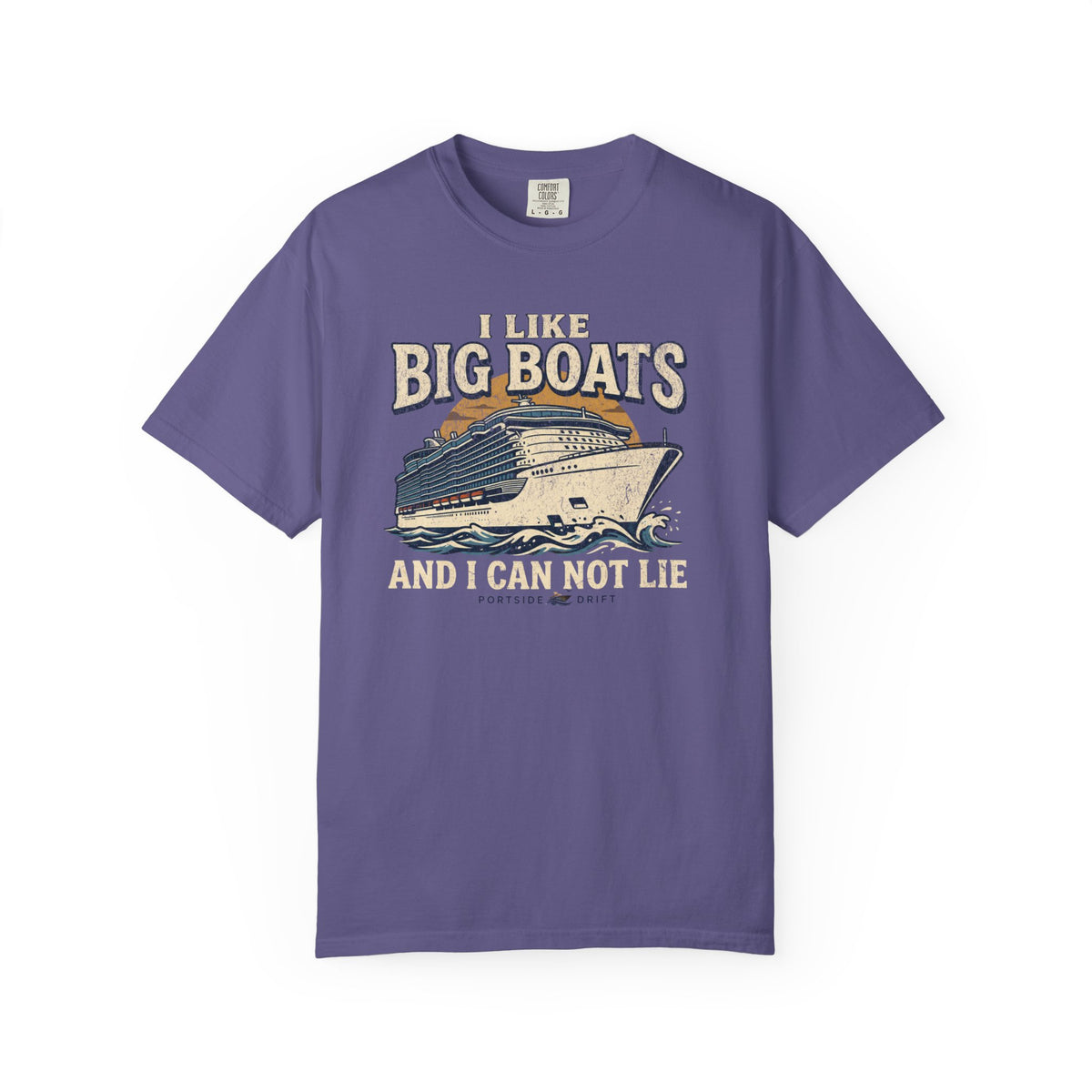 I Like Big Boats Funny Cruise Lover