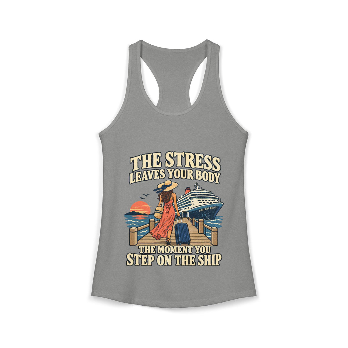 Racerback Tank - The Stress Leaves