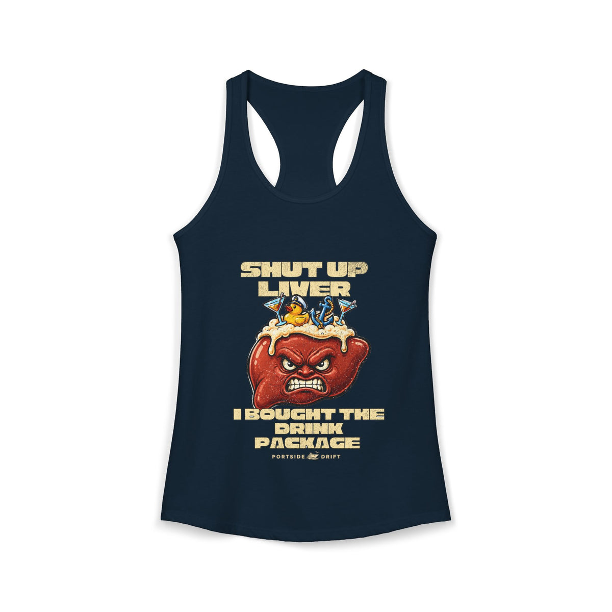 Racerback Tank - Shut up Liver