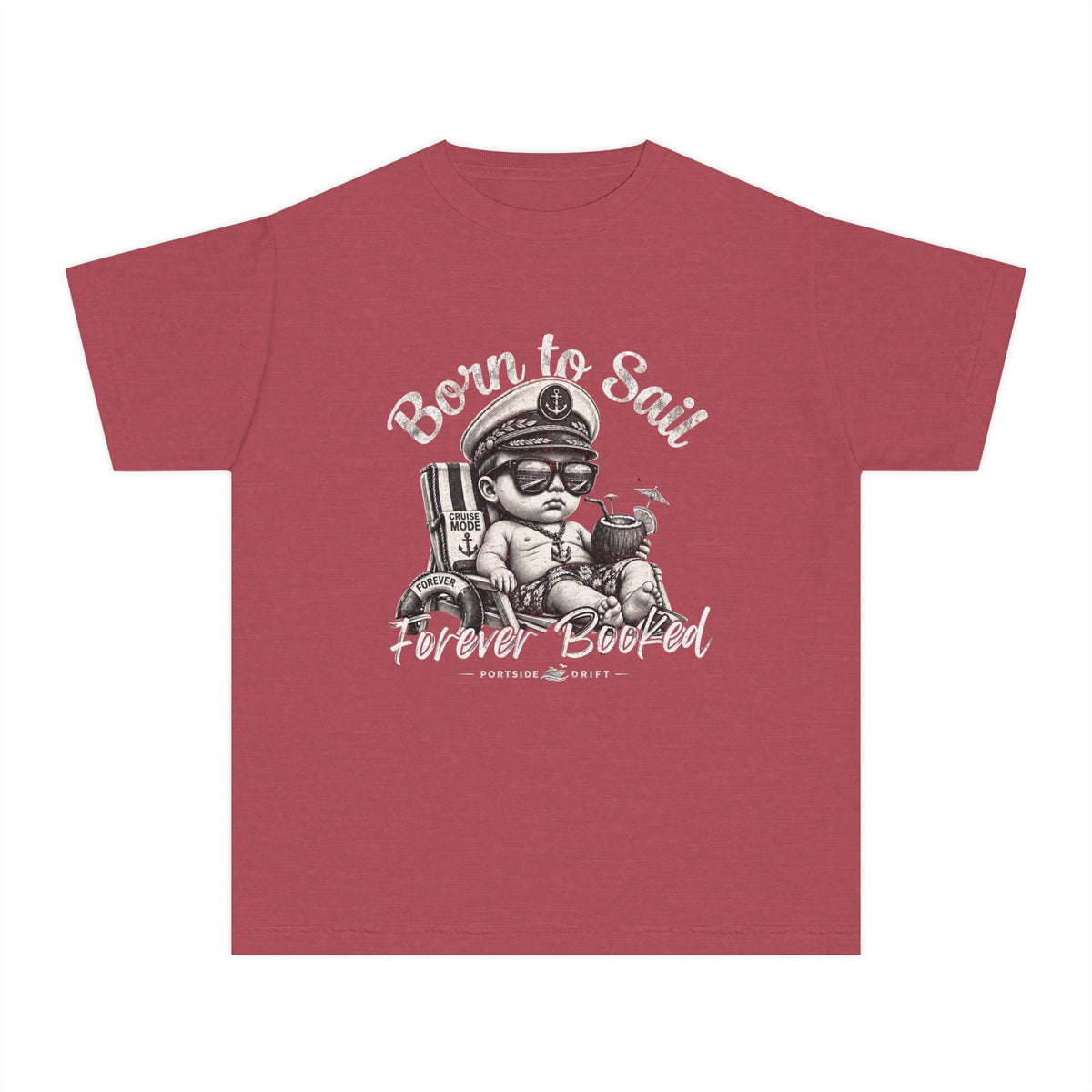 Youth Tee — Born to Sail