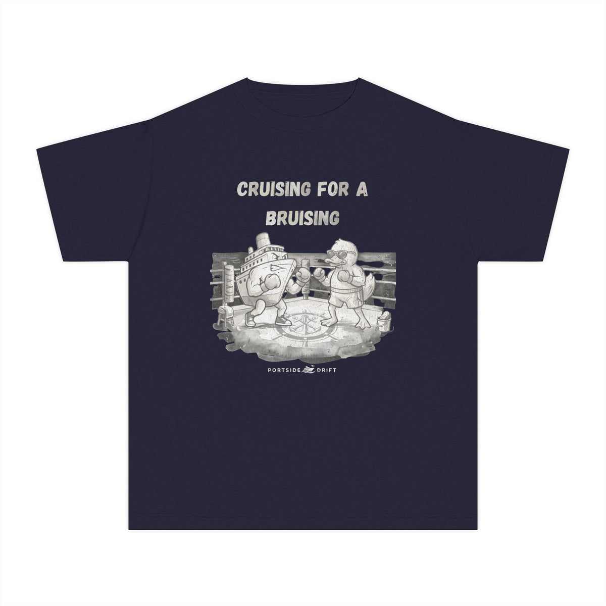 Youth Tee — Cruising for a Bruising