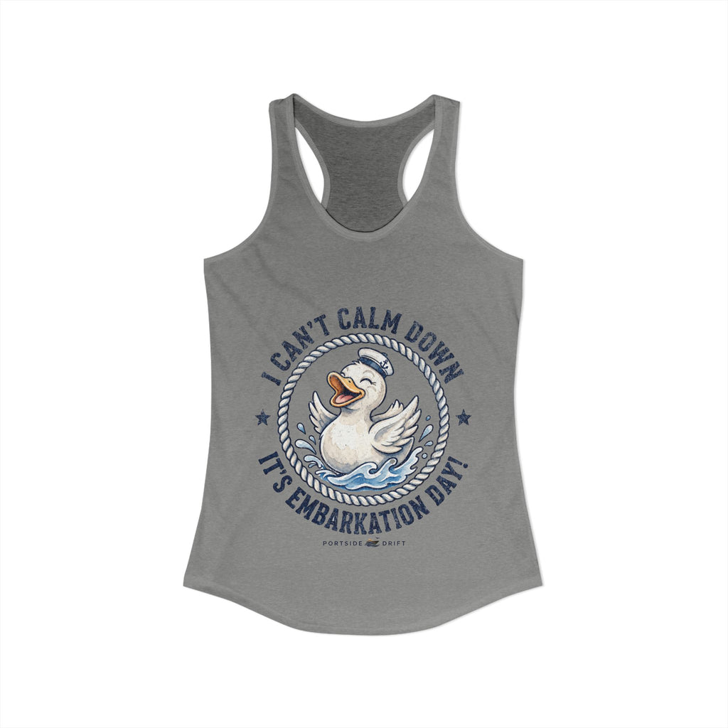 Racerback Tank - I can't Calm Down