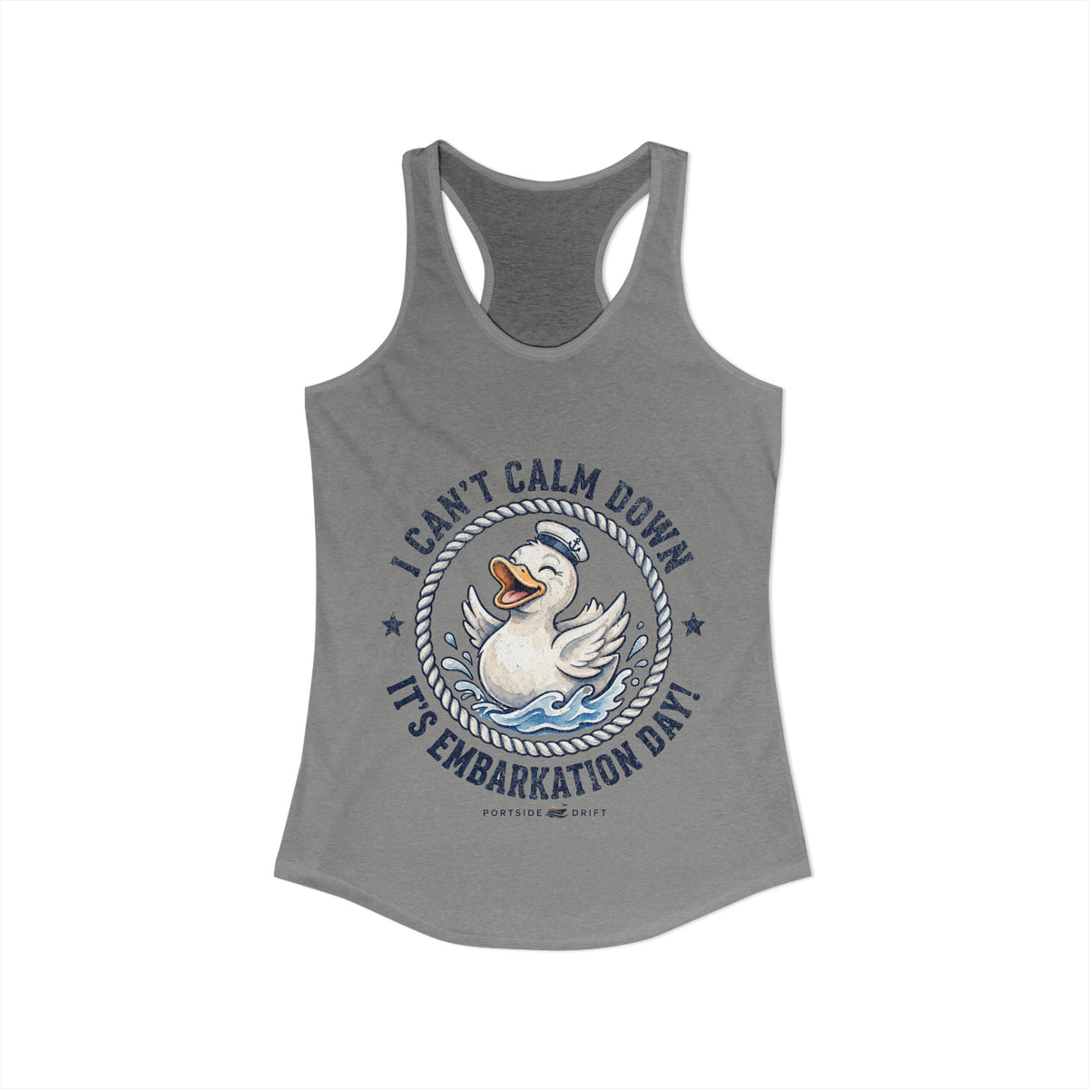 Racerback Tank - I can't Calm Down