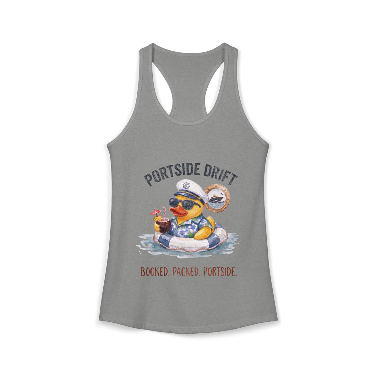 Racerback Tank - Booked Packed Portside