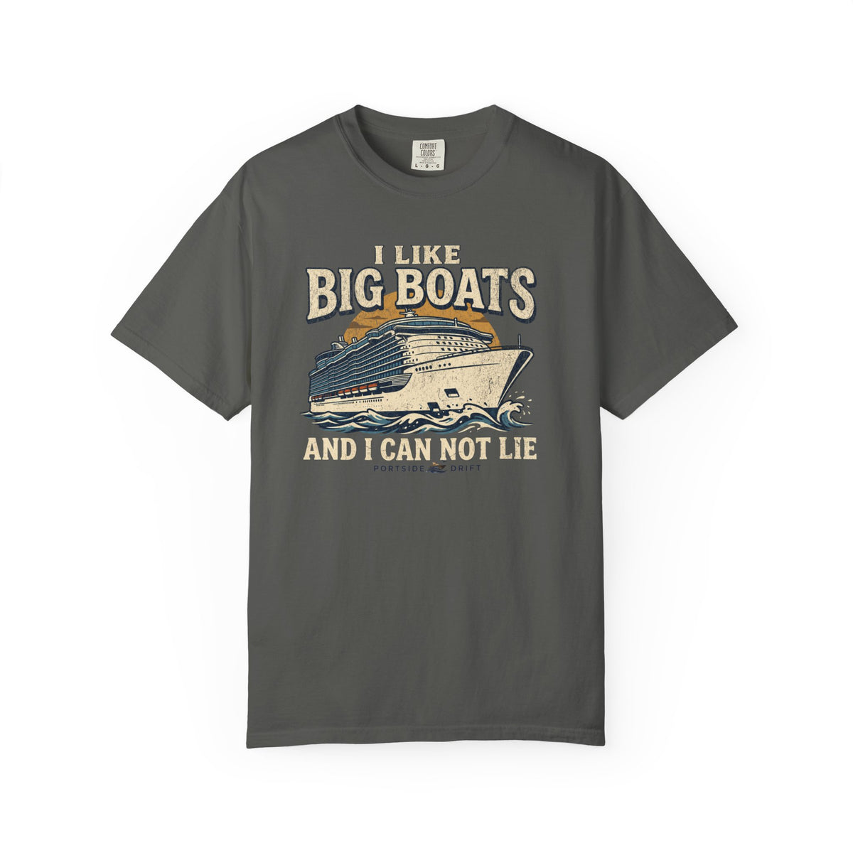 I Like Big Boats Funny Cruise Lover