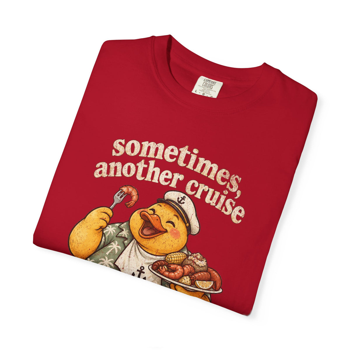 Nautical Duck With Shrimp