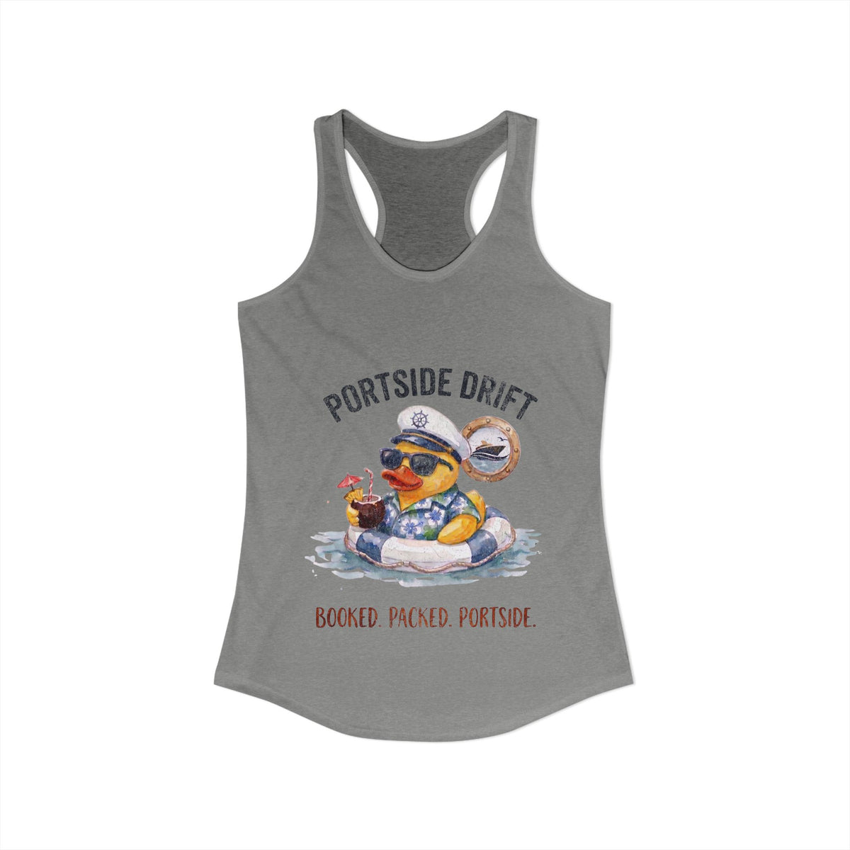 Racerback Tank - Booked Packed Portside