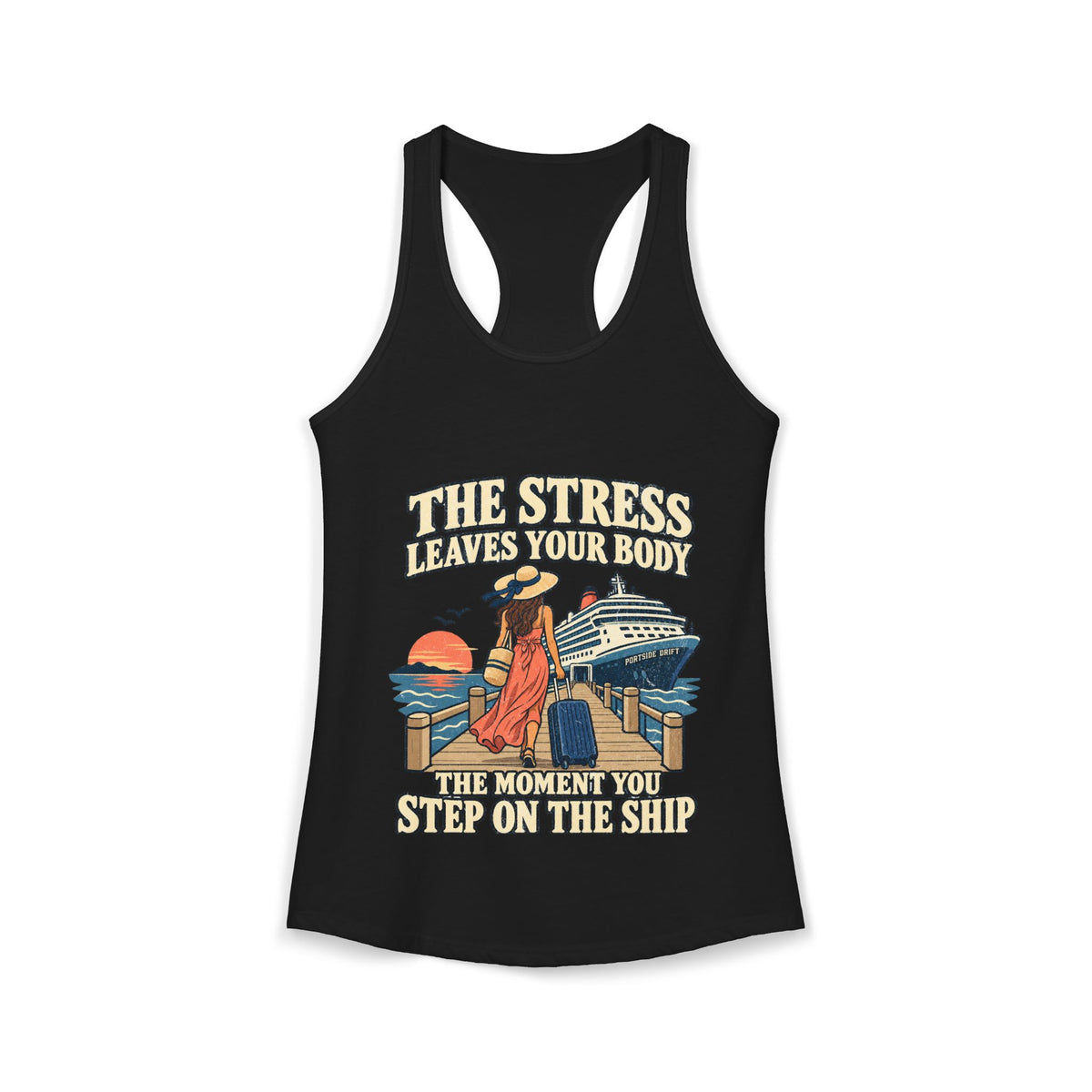 Racerback Tank - The Stress Leaves