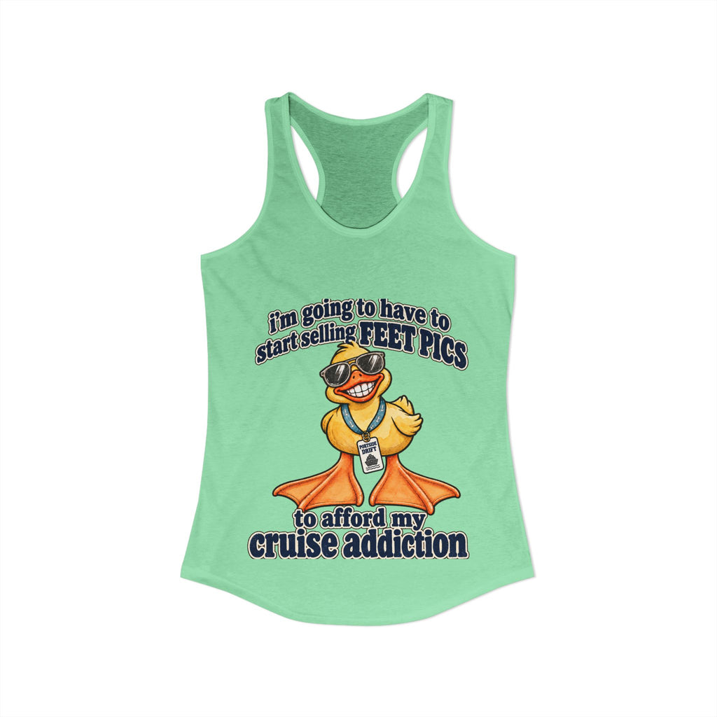 Racerback Tank - Selling Feet Pics