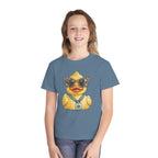 Youth Tee — Leopard Sunglasses Duck