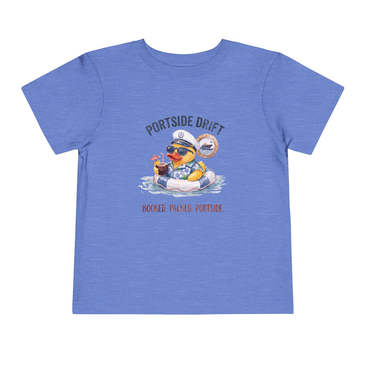 Toddler Tee – Portside Drift Booked, Packed, Portside