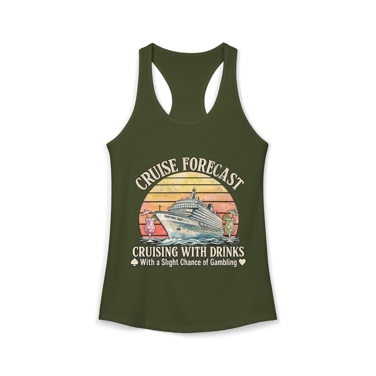 Racerback Tank - Cruise Forecast