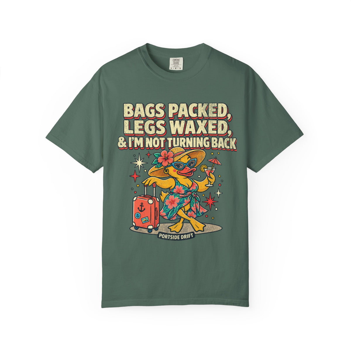 Bags Packed Legs Waxed Adventure Travel