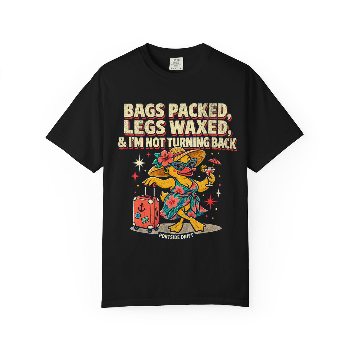 Bags Packed Legs Waxed Adventure Travel