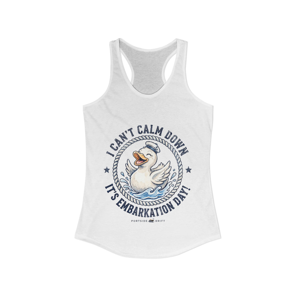 Racerback Tank - I can't Calm Down