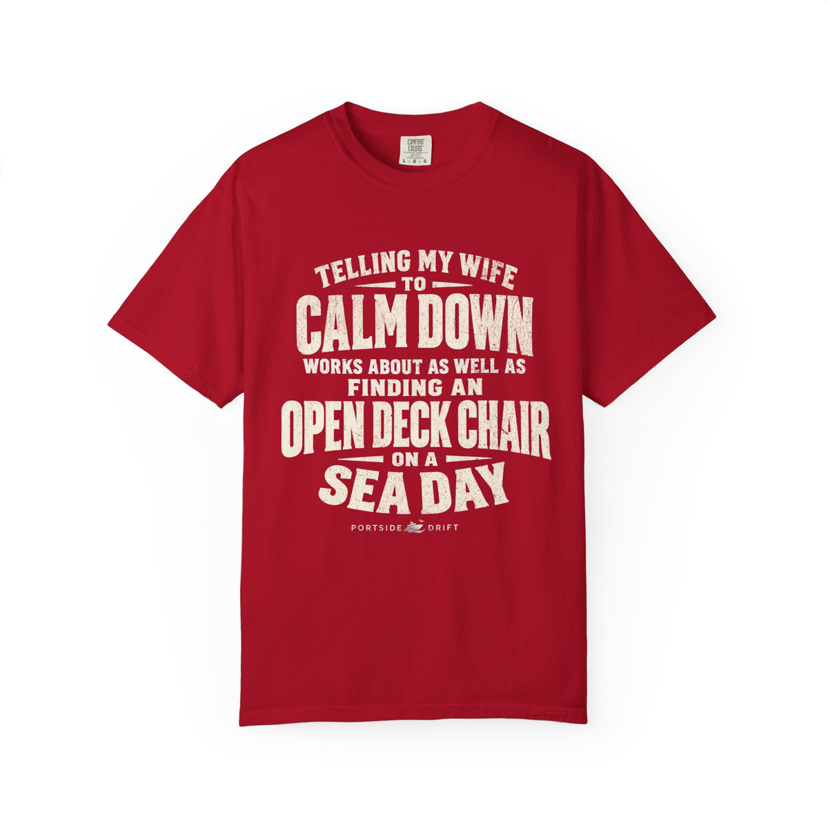 Telling my Wife to Calm Down