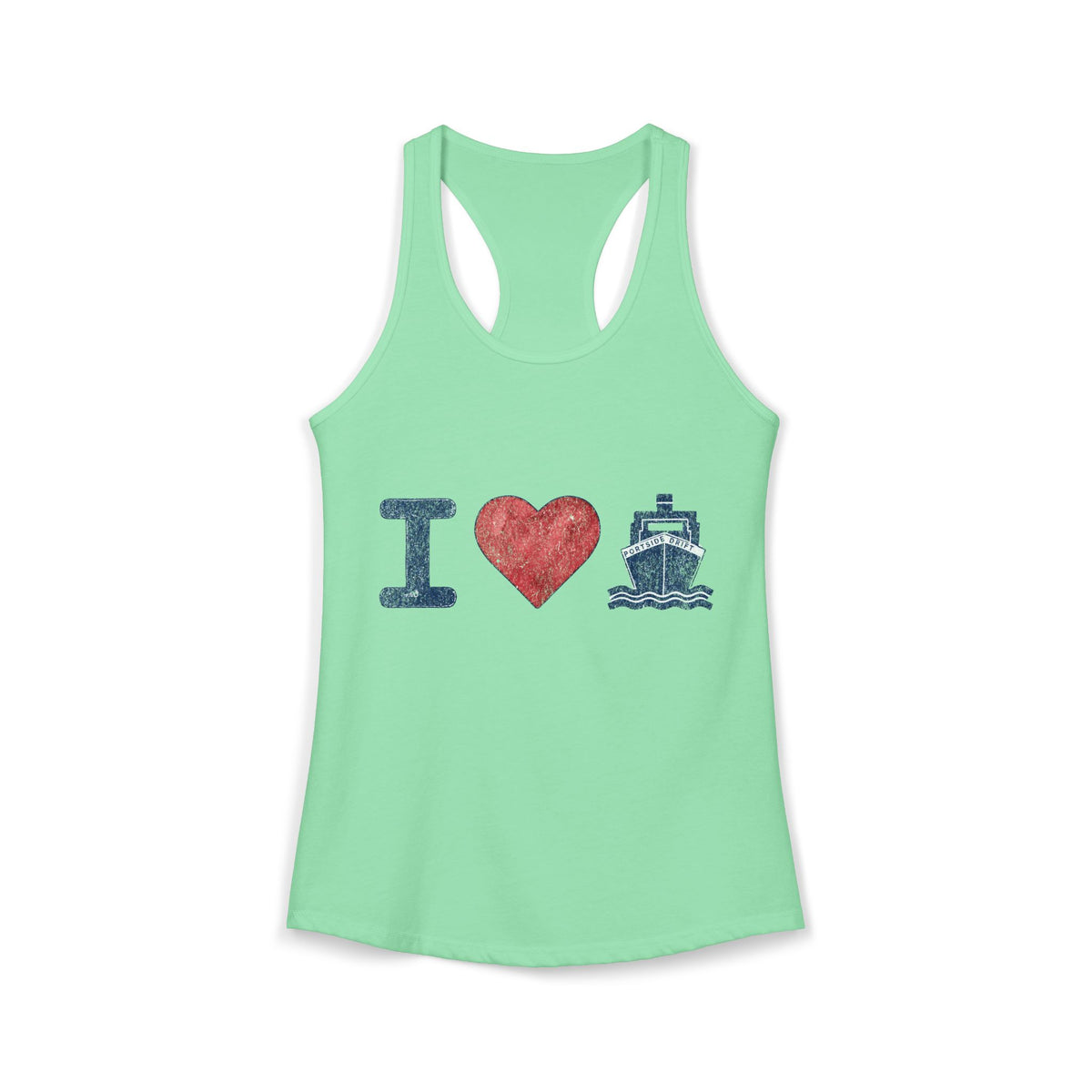 Racerback Tank - I love Cruise