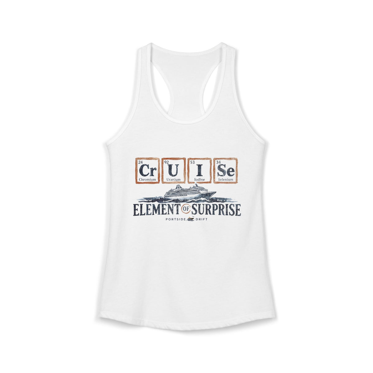 Racerback Tank - Cruise Element of Surprise