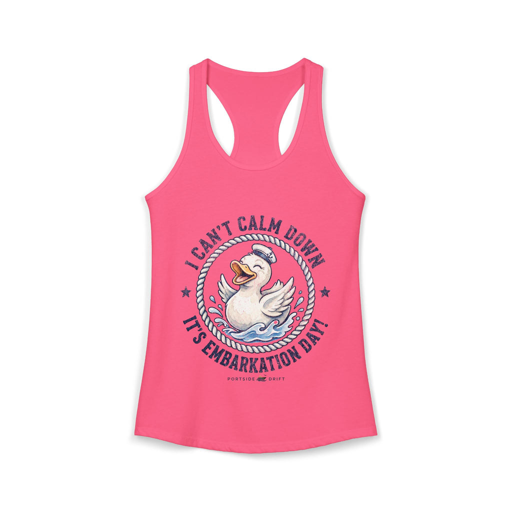 Racerback Tank - I can't Calm Down