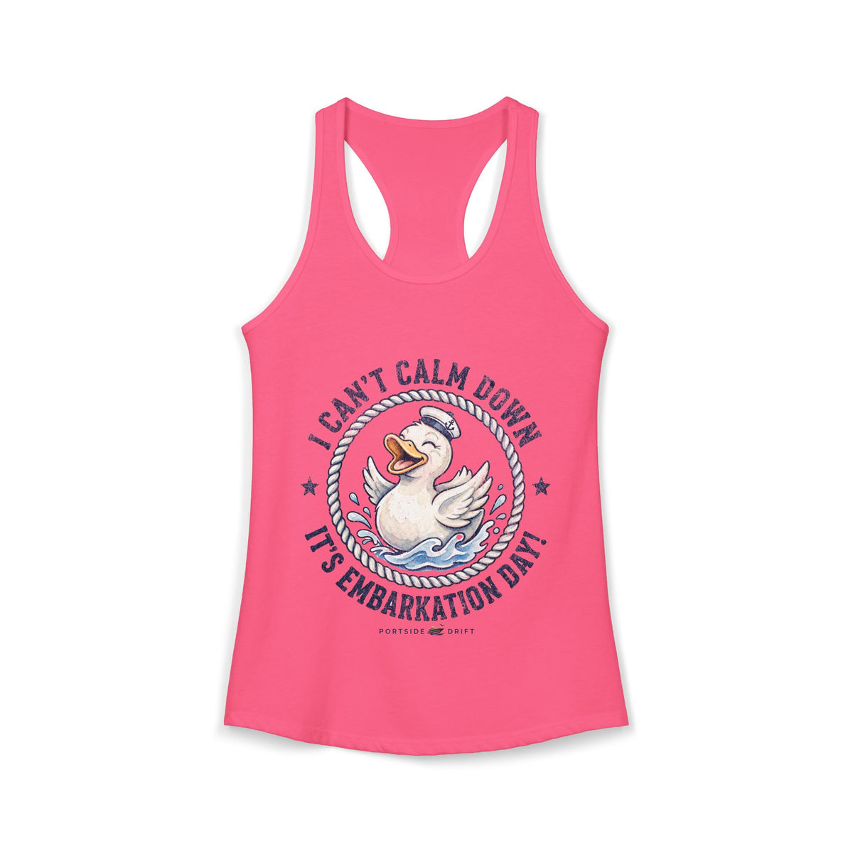 Racerback Tank - I can't Calm Down