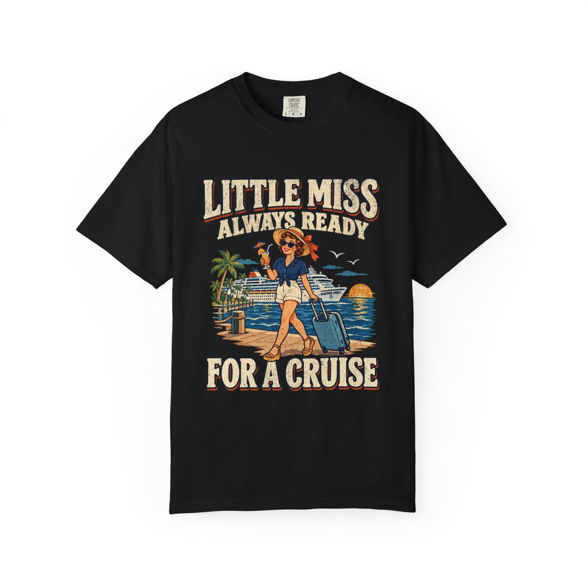 Little Miss Always Ready for a Cruise