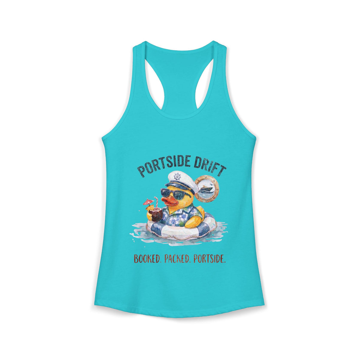 Racerback Tank - Booked Packed Portside