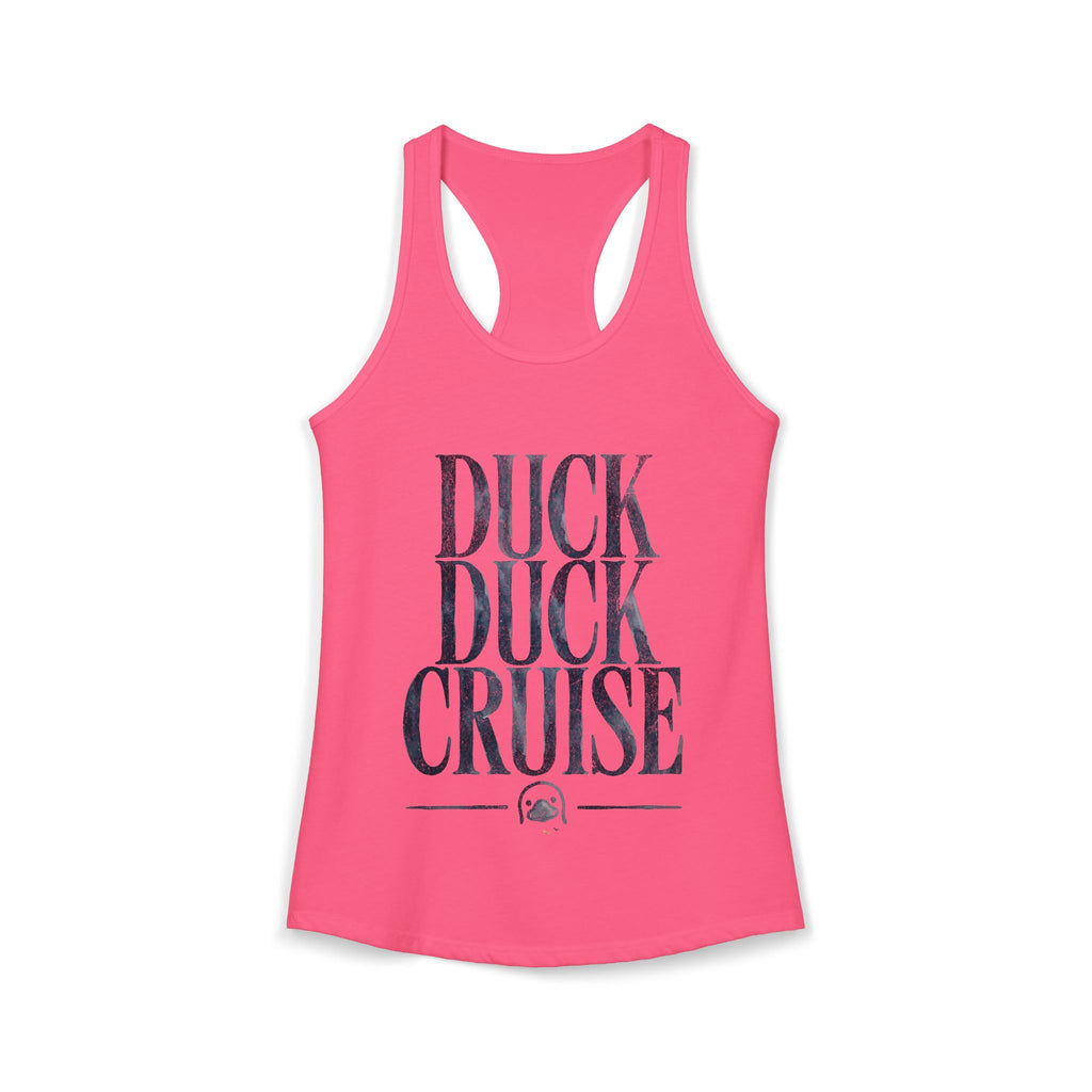 Racerback Tank - Duck Duck Cruise