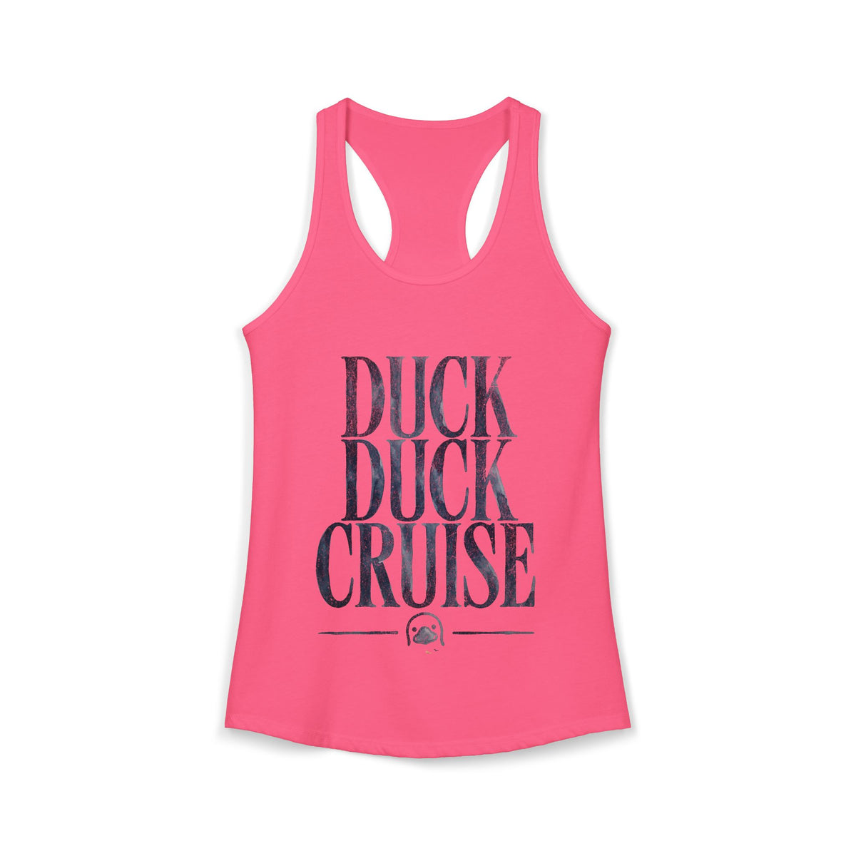 Racerback Tank - Duck Duck Cruise