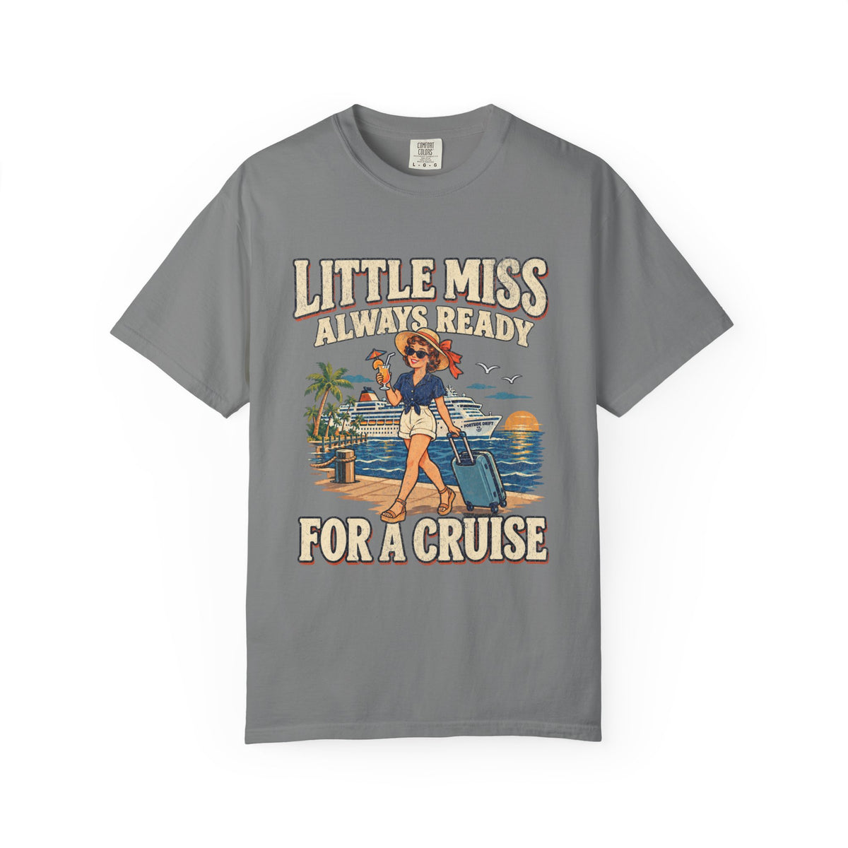 Little Miss Always Ready for a Cruise