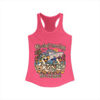 Racerback Tank - We don't Vacation We Cruise
