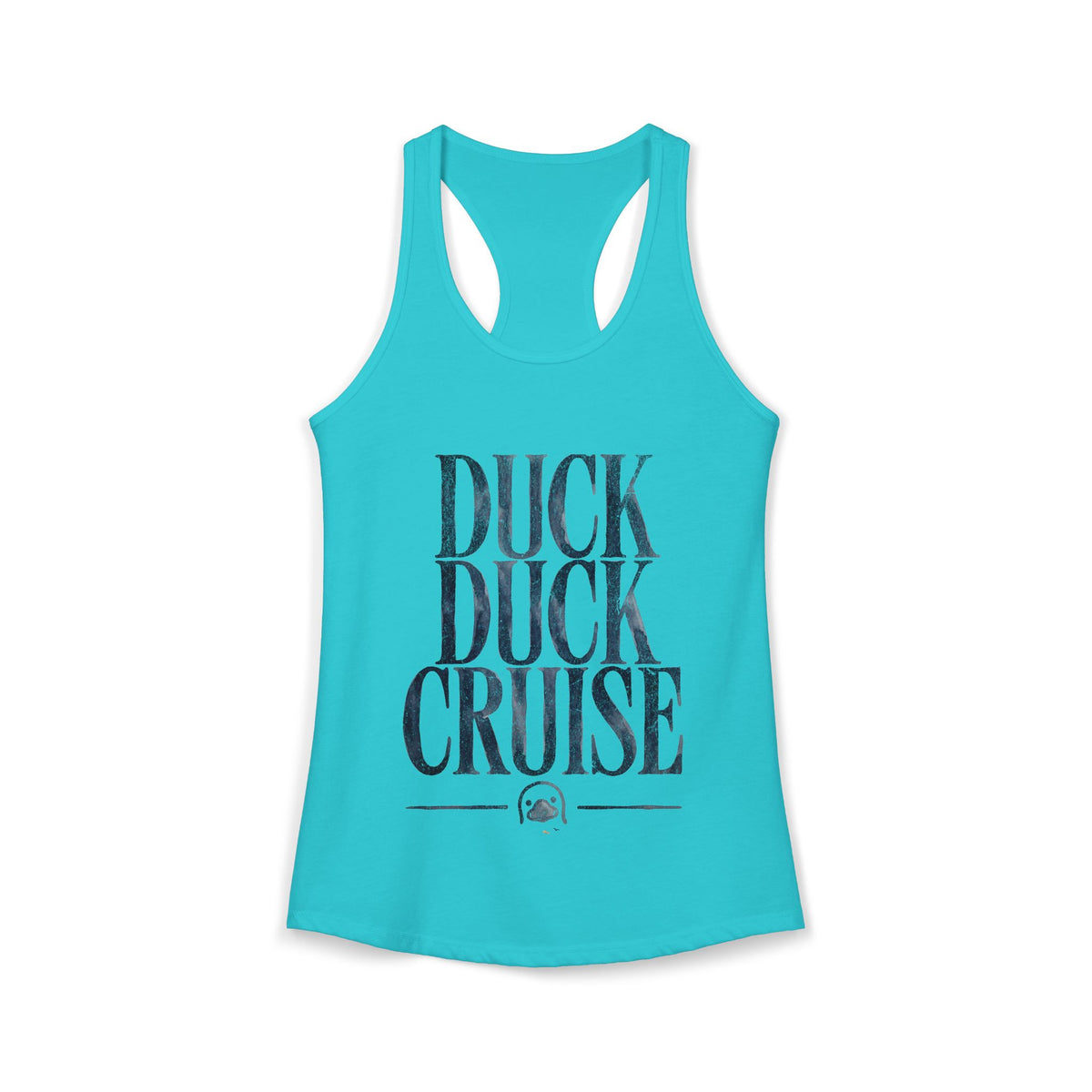 Racerback Tank - Duck Duck Cruise