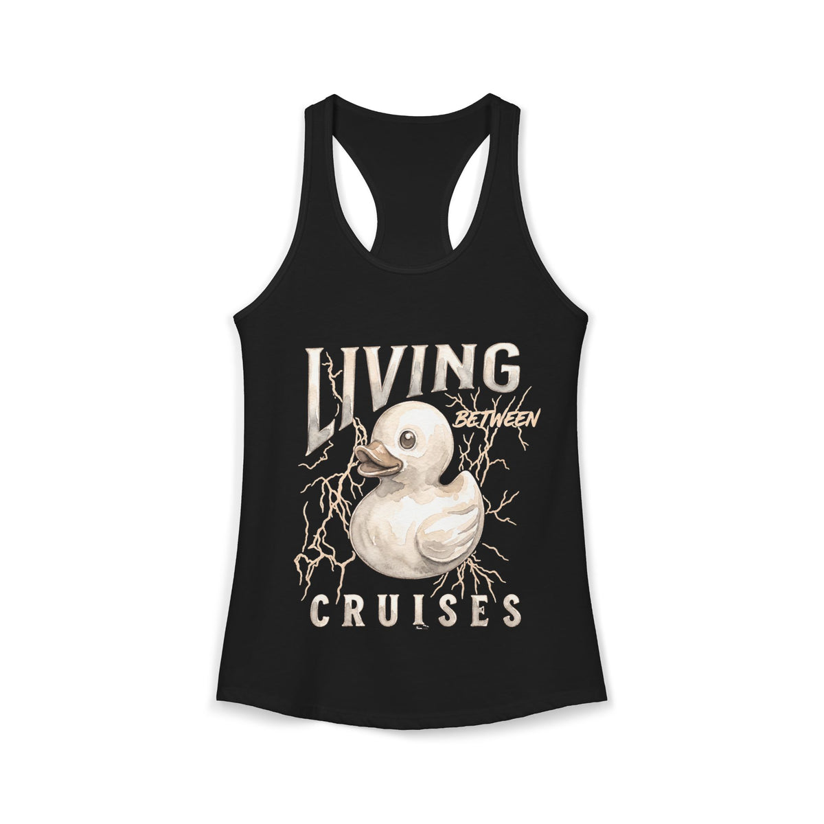 Racerback Tank - Living Between Cruises