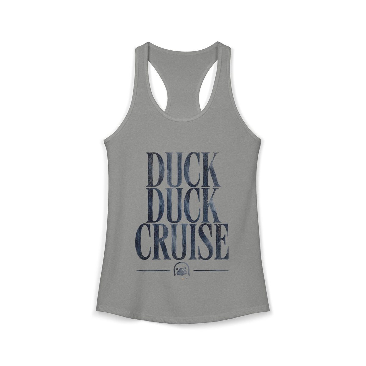 Racerback Tank - Duck Duck Cruise