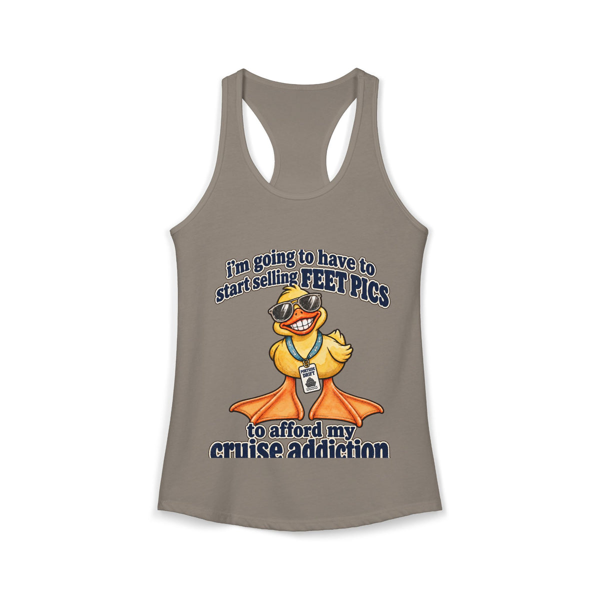 Racerback Tank - Selling Feet Pics