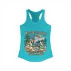 Racerback Tank - We don't Vacation We Cruise
