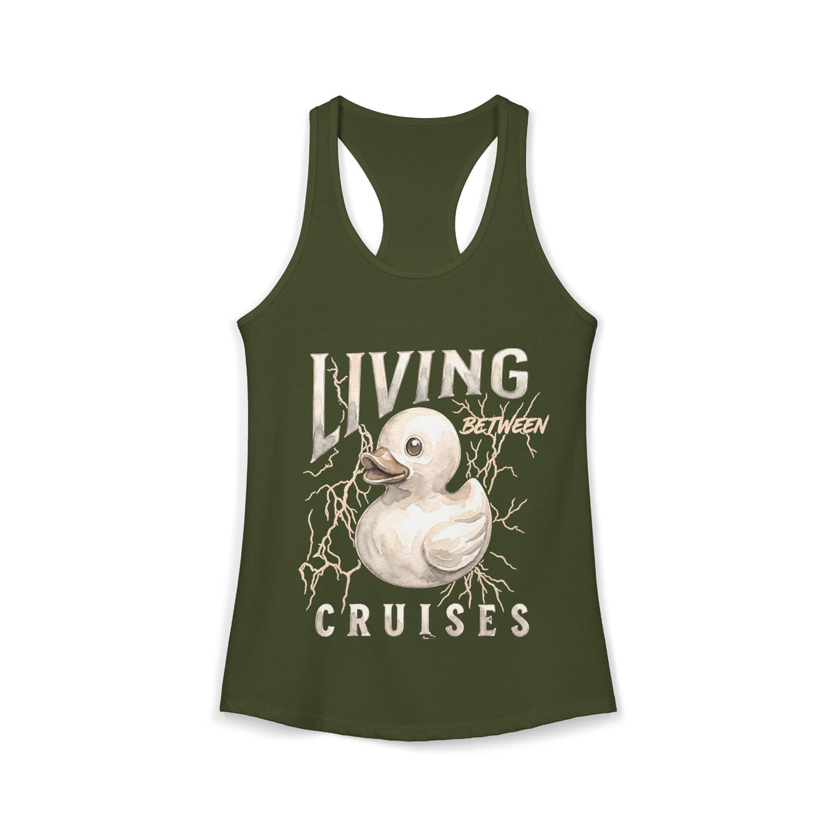 Racerback Tank - Living Between Cruises