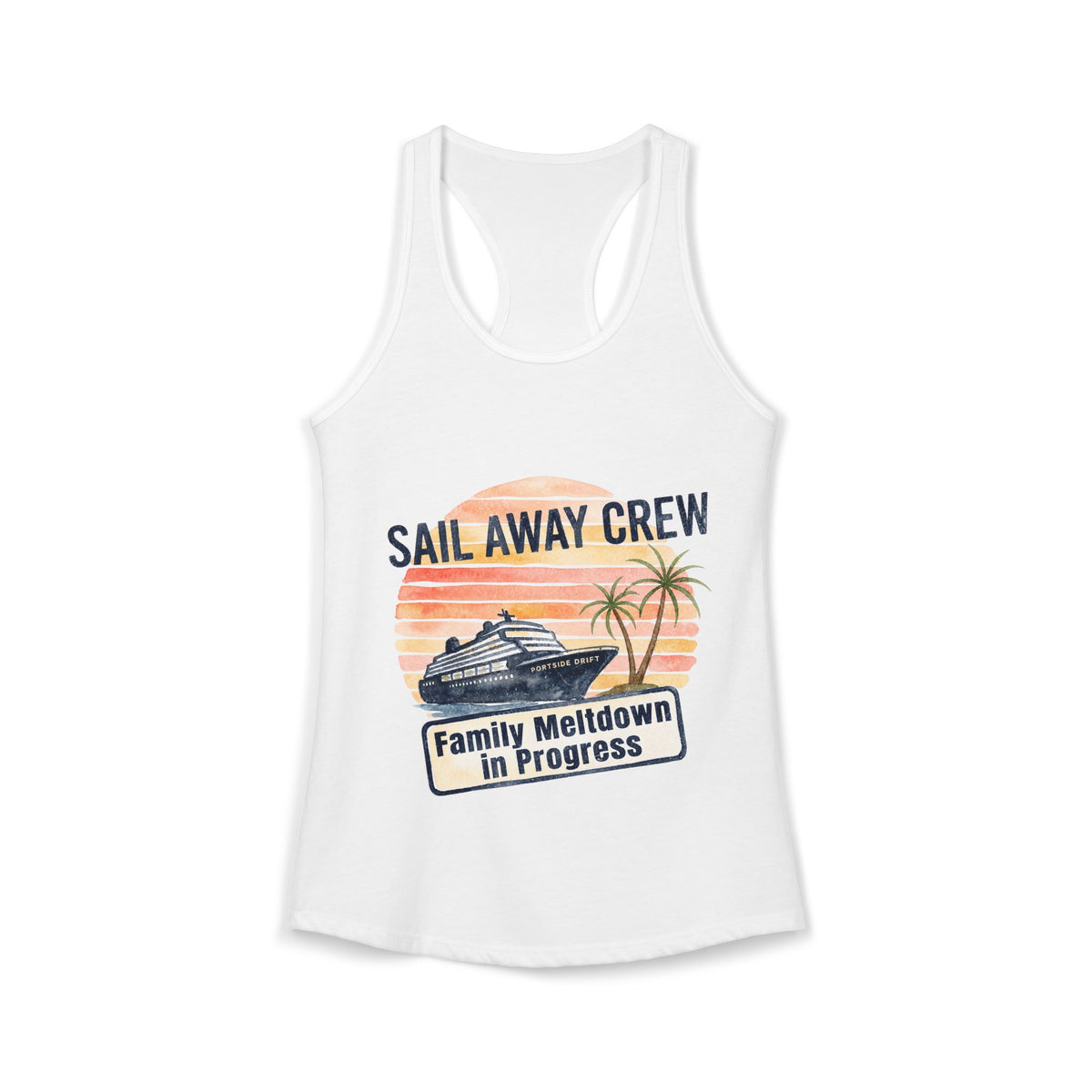Racerback Tank - Sail Away Crew