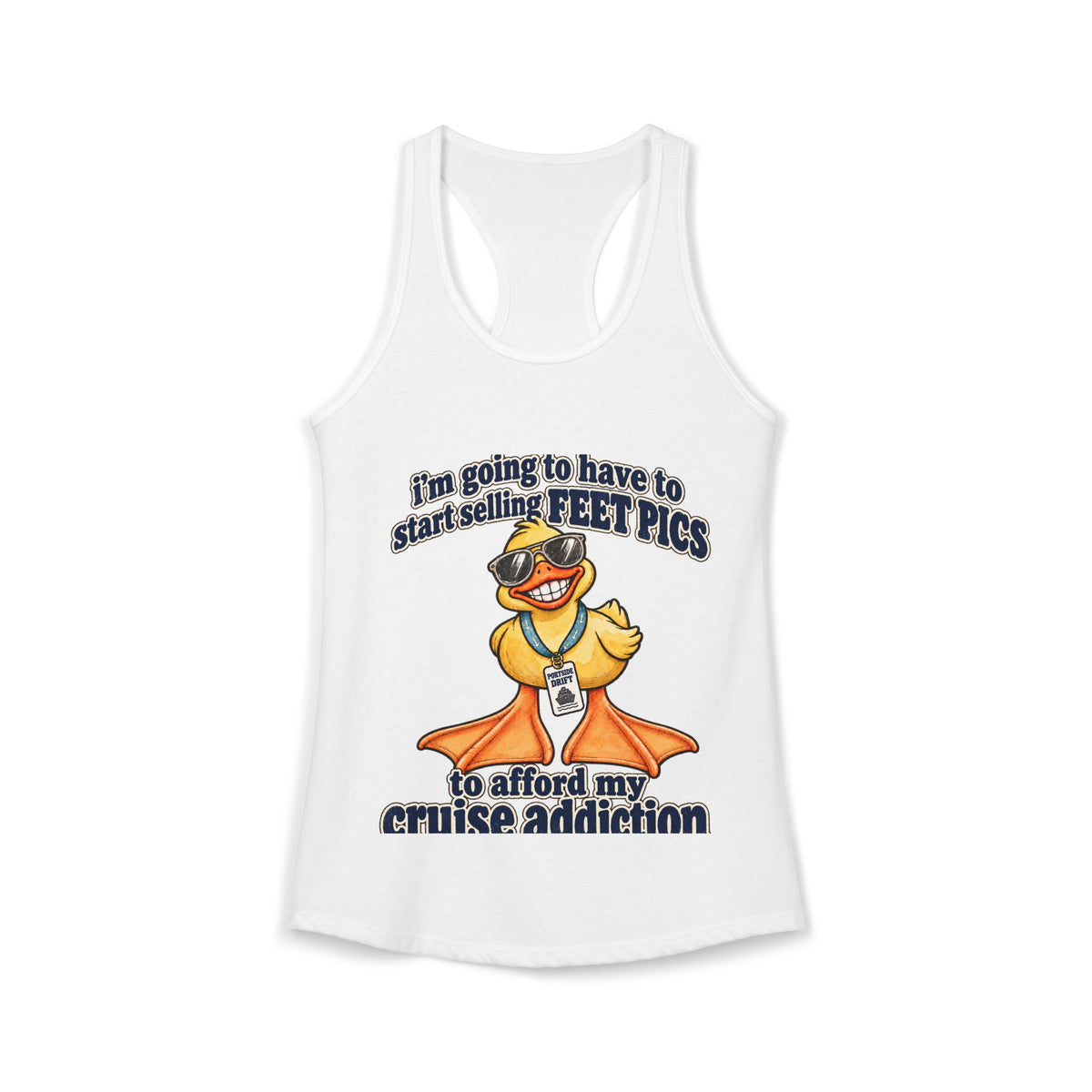 Racerback Tank - Selling Feet Pics