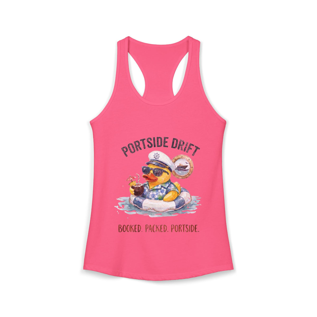 Racerback Tank - Booked Packed Portside