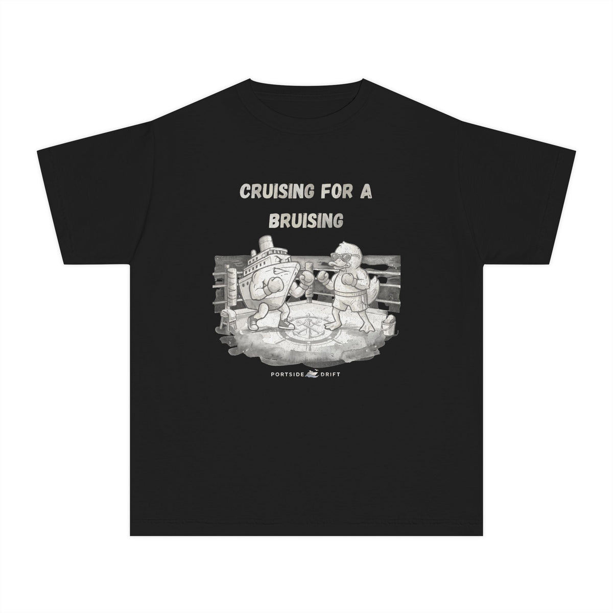 Youth Tee — Cruising for a Bruising