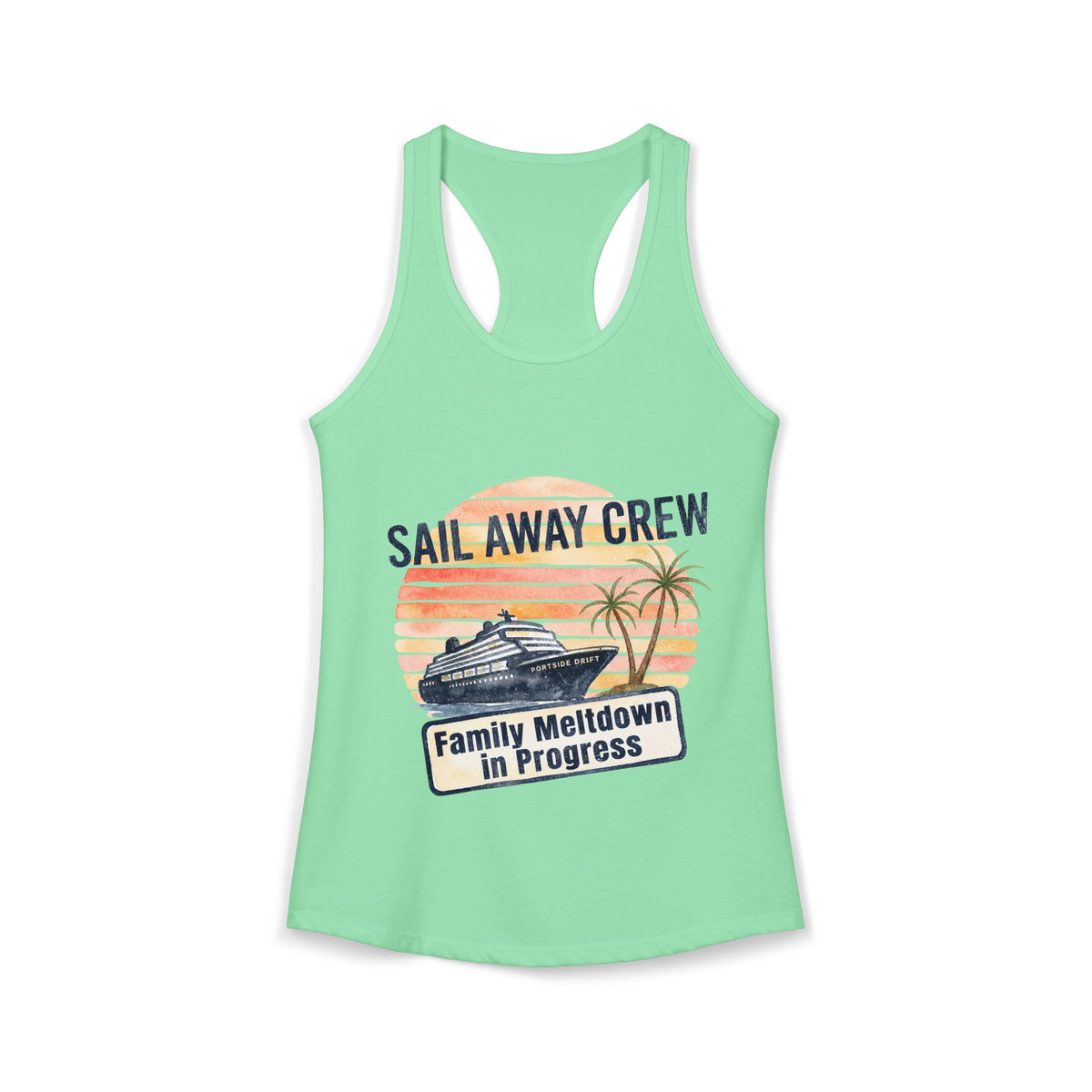 Racerback Tank - Sail Away Crew