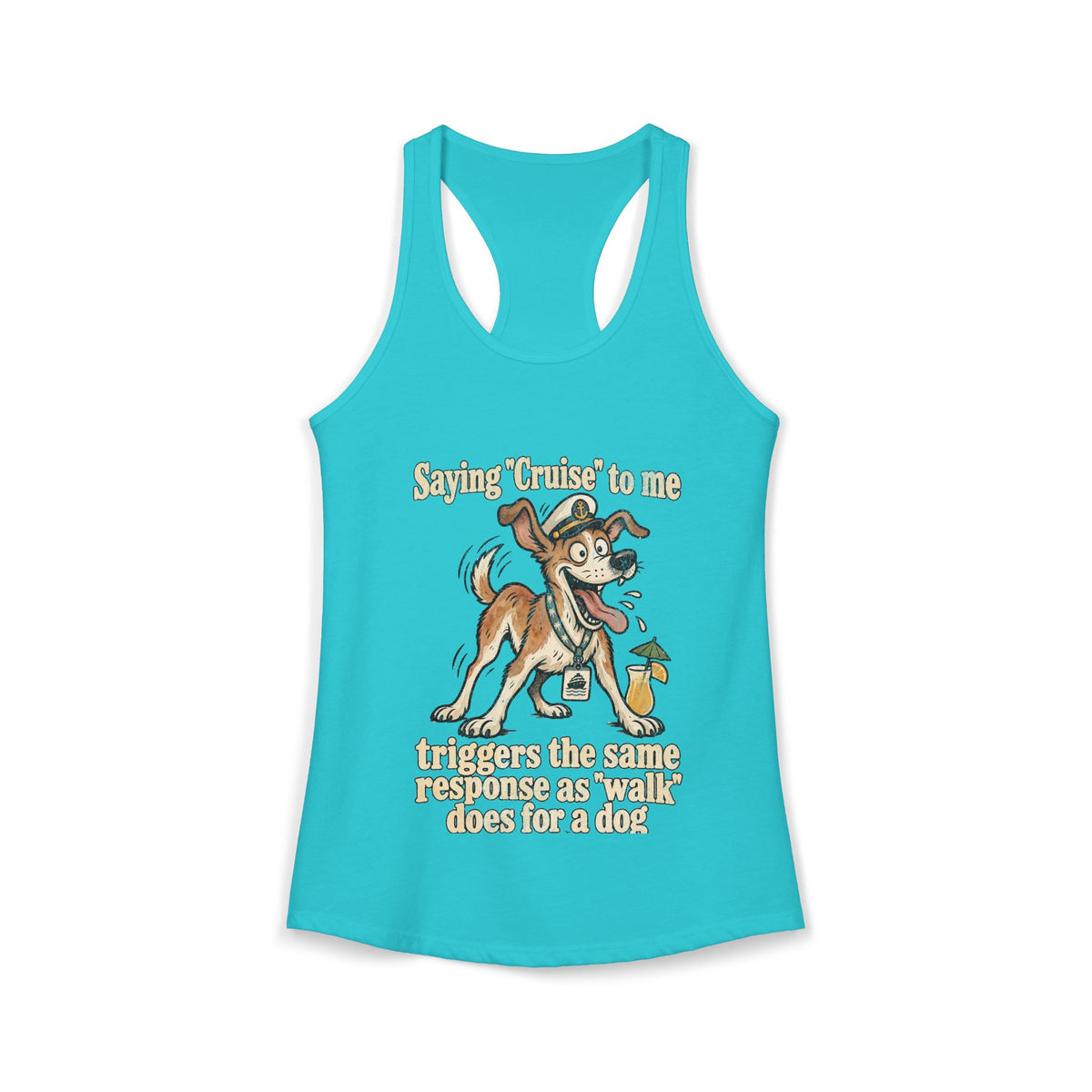 Racerback Tank - Triggers the Same response a Walk