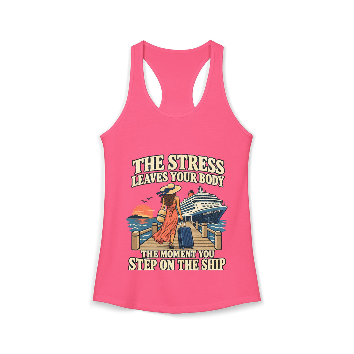 Racerback Tank - The Stress Leaves